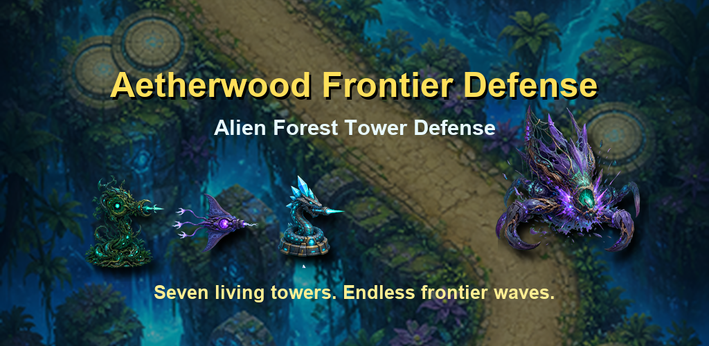 Aetherwood Frontier Defense feature graphic